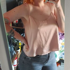 Wild Fable satiny crop top size XXL